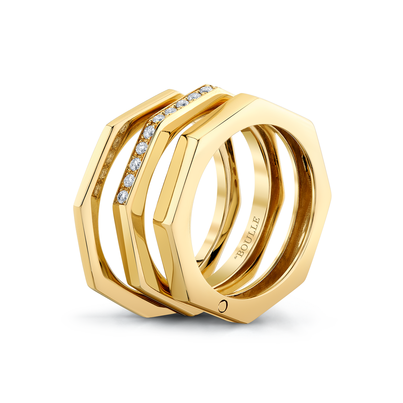 deBoulle Collection Triple Stacked Ring