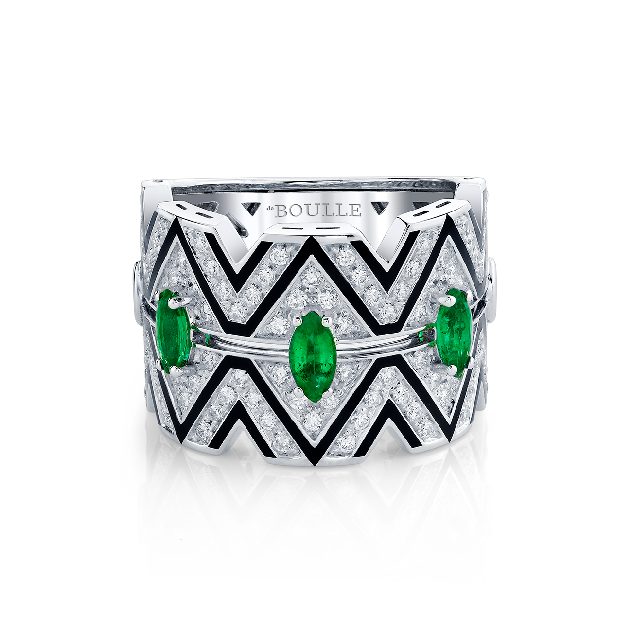deBoulle Collection Chevron Ring