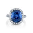 deBoulle High Jewelry Sapphire Fleur Ring