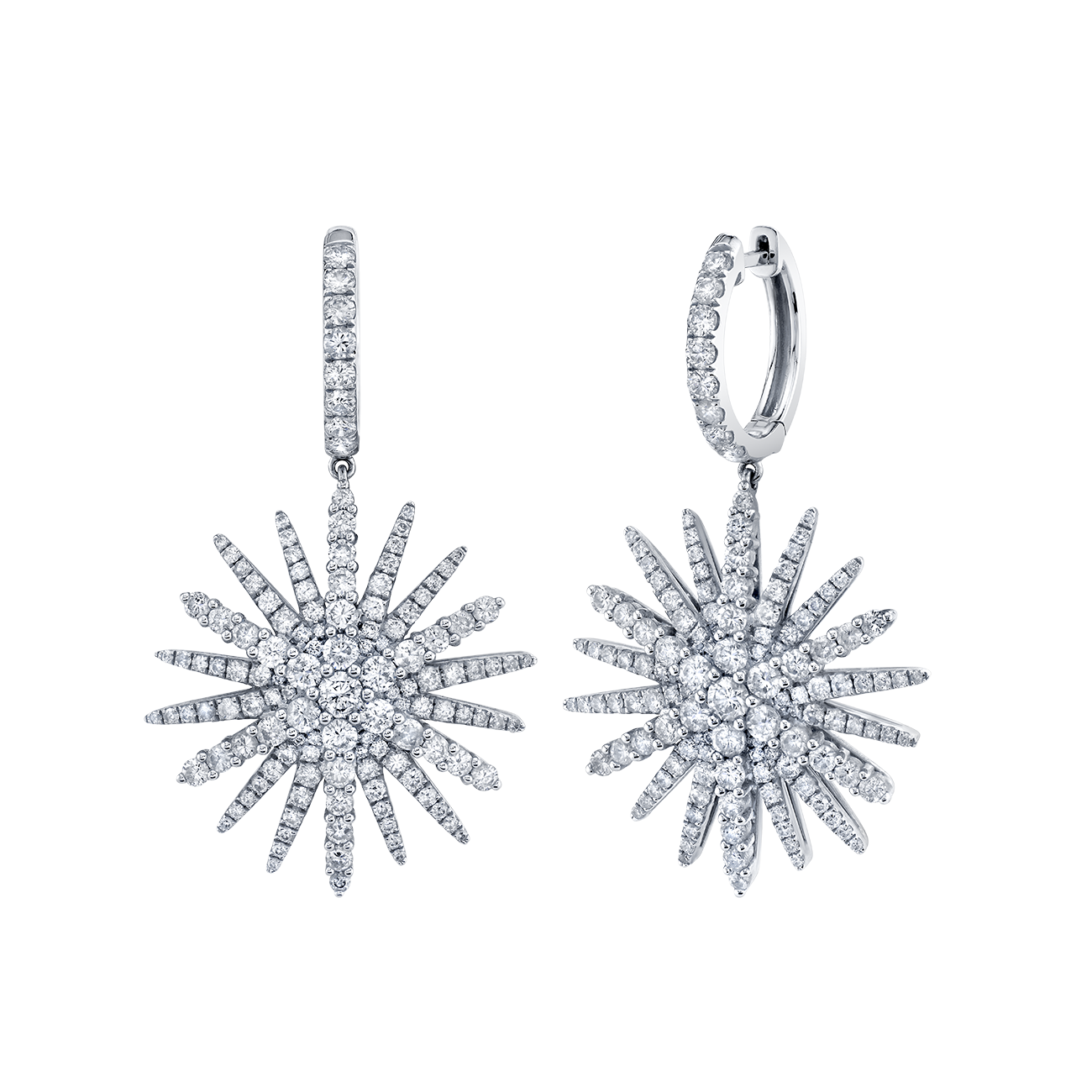 deBoulle Collection Orielle Earrings in White Gold