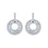 deBoulle Collection Diamond Swirl Earrings