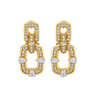 deBoulle Collection Door Knocker Diamond Earrings