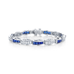 deBoulle Estate Collection Sapphire and Diamond Bracelet