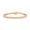 deBoulle Collection East West Diamond Bracelet in Yellow Gold