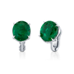 deBoulle High Jewelry Emerald and Diamond Earrings