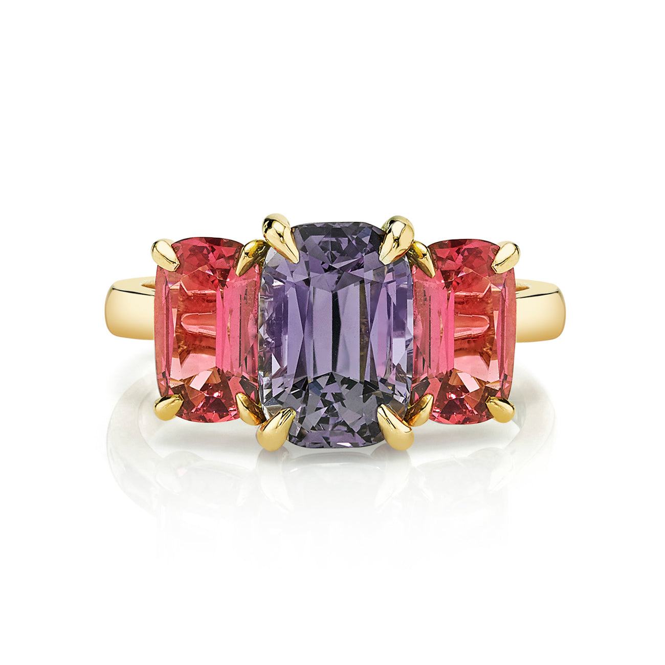 deBoulle Collection Spinel Three Stone Ring