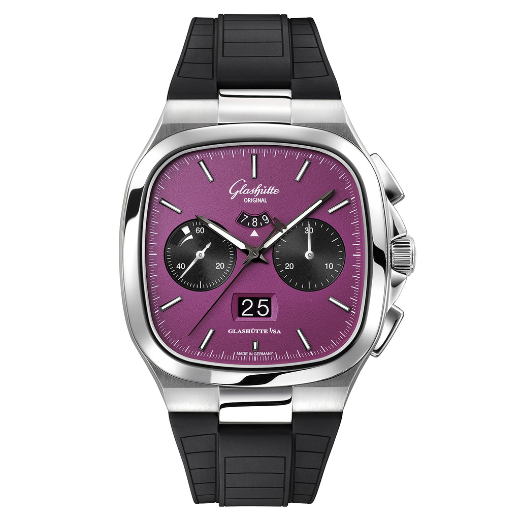 Glashütte Seventies Chronograph Panorama Date 1-37-02-20-02-63