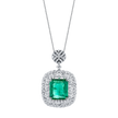 deBoulle High Jewelry Emerald Pendant
