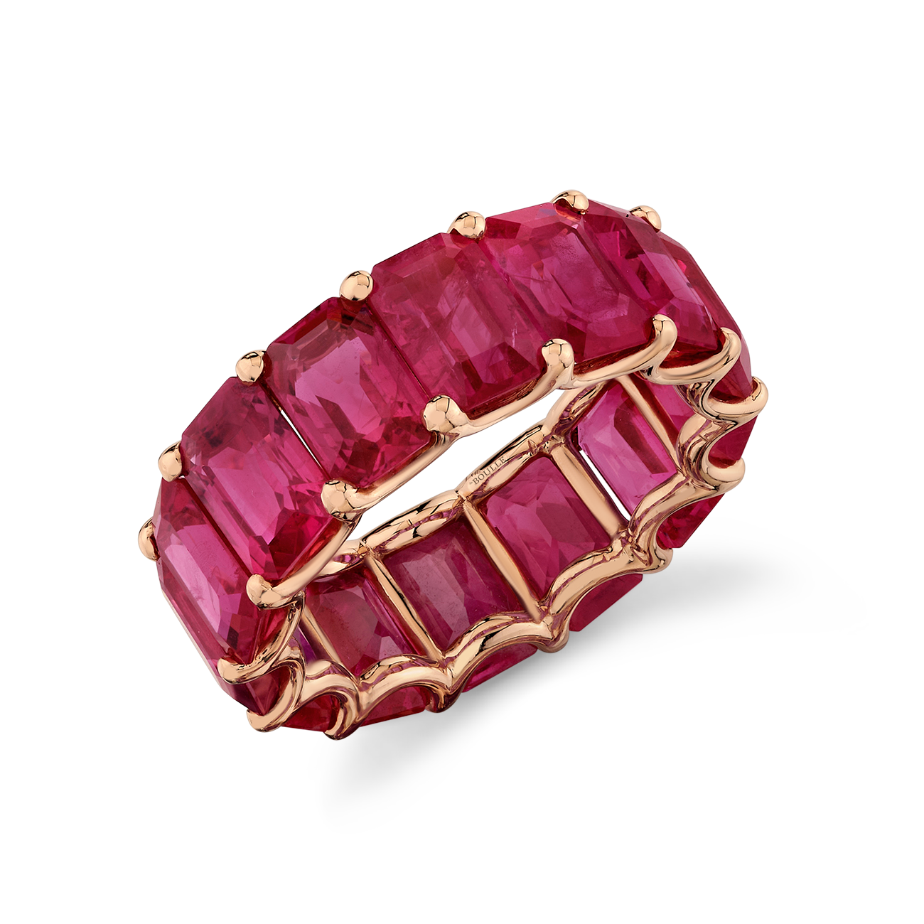deBoulle High Jewelry Burmese Ruby Eternity Band
