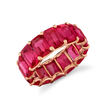 deBoulle High Jewelry Burmese Ruby Eternity Band