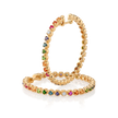 deBoulle Collection Over the Rainbow Hoops