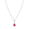 deBoulle Collection Ruby and Diamond Necklace