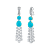deBoulle High Jewelry Turquoise Diamond Earrings