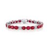 deBoulle Collection Ruby and Diamond Bracelet