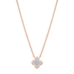 deBoulle Collection Pointed Clover Pendant in Rose Gold