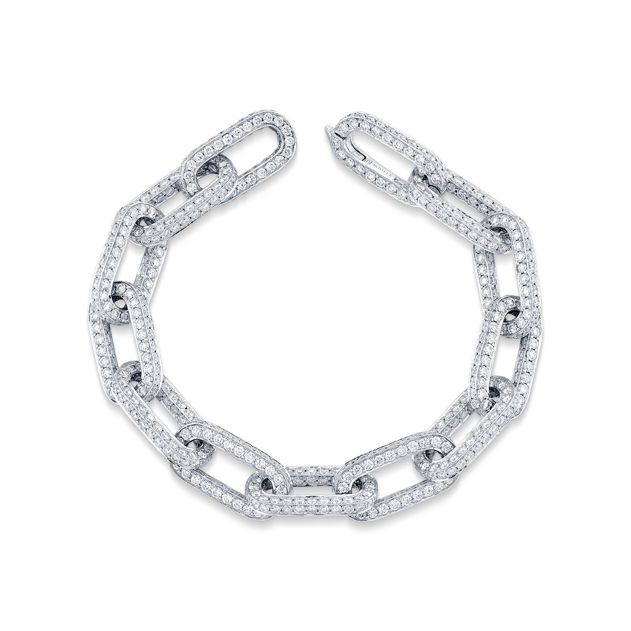 deBoulle High Jewelry Diamond Link Necklace