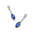 deBoulle High Jewelry Tanzanite Drop Earrings