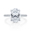 deBoulle High Jewelry Platinum Engagement Ring