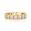 deBoulle Collection Emerald Cut Diamond Band