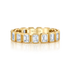 deBoulle Collection Emerald Cut Diamond Band