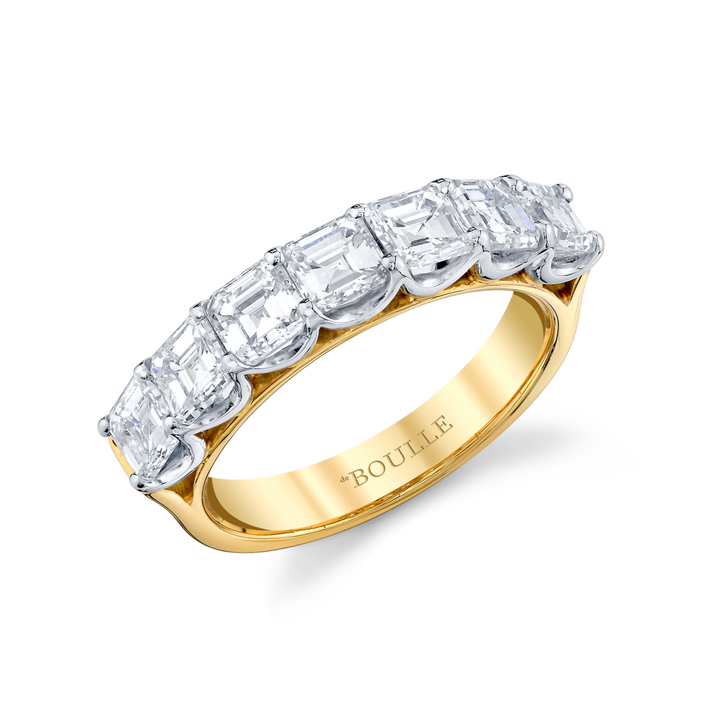 deBoulle Bridal Asscher Diamond Ring