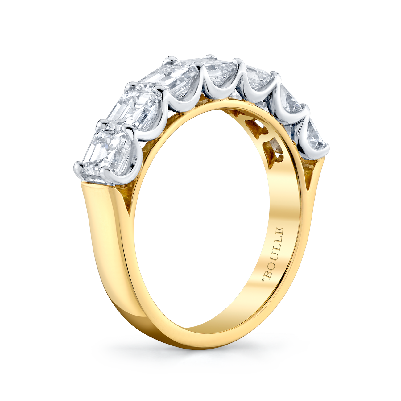 deBoulle Bridal Asscher Diamond Ring