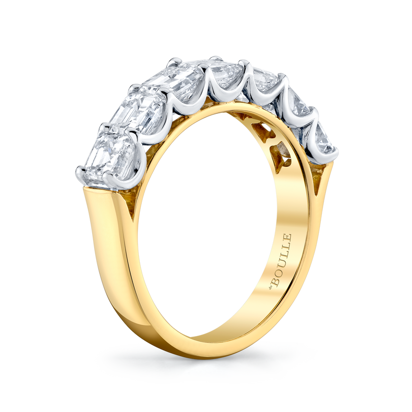 deBoulle Bridal Asscher Diamond Ring