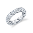 deBoulle Bridal Collection Round Eternity Band in White Gold