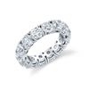 deBoulle Bridal Collection Round Eternity Band in White Gold