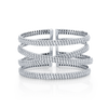 deBoulle Collection Crossover Pavé Diamond Cuff