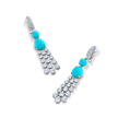 deBoulle High Jewelry Turquoise Diamond Earrings