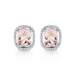 deBoulle Collection Morganite and Diamond Earrings