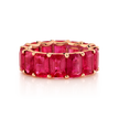 deBoulle High Jewelry Burmese Ruby Eternity Band