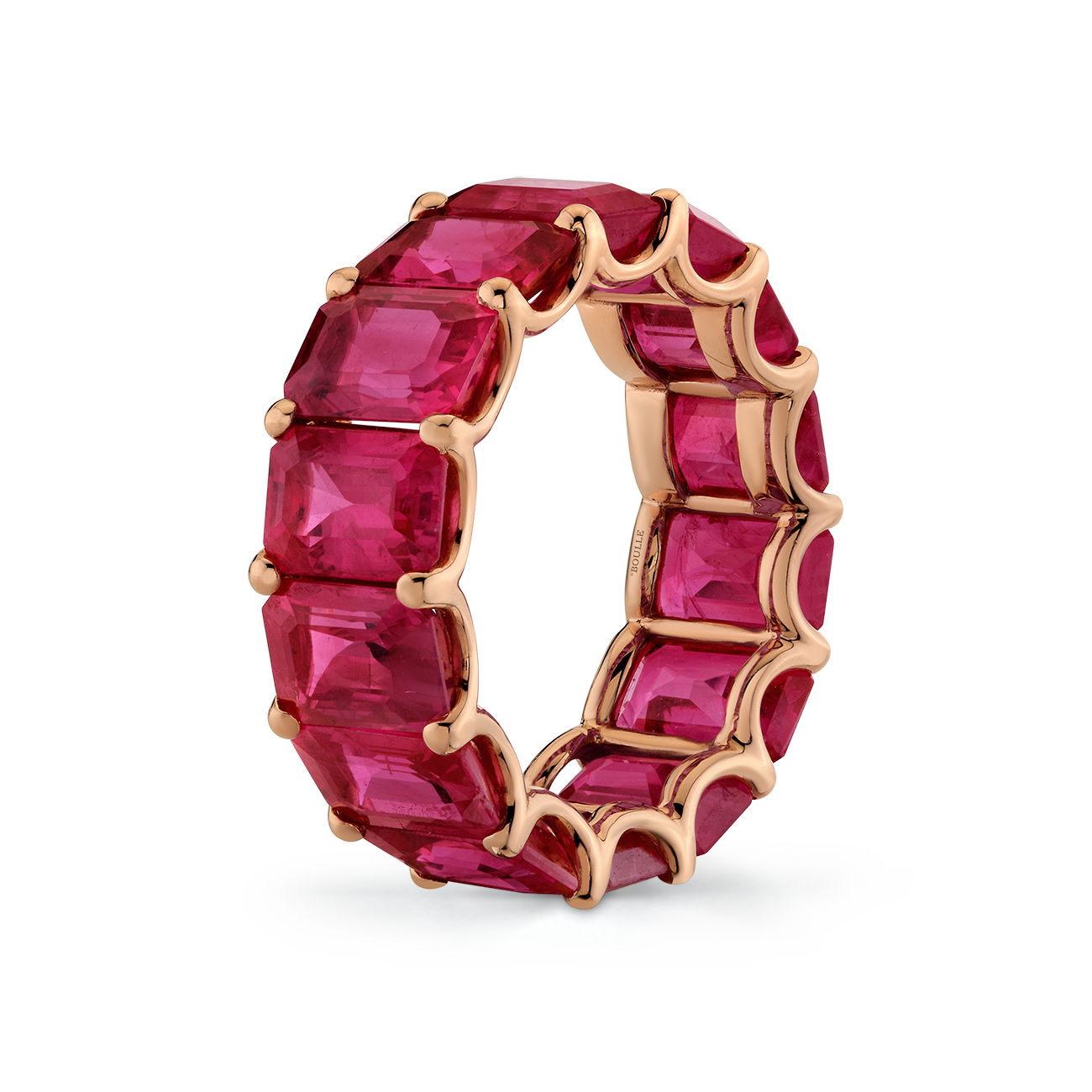 deBoulle High Jewelry Burmese Ruby Eternity Band