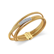 deBoulle Collection Tubogas Crossover Bracelet in Yellow Gold