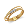 deBoulle Collection Tubogas Crossover Bracelet in Yellow Gold