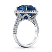 deBoulle High Jewelry Sapphire Fleur Ring