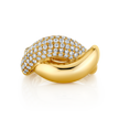 deBoulle Collection Continuum Crossover Diamond Ring in Yellow Gold