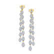 deBoulle Collection Diamond Dangle Earrings