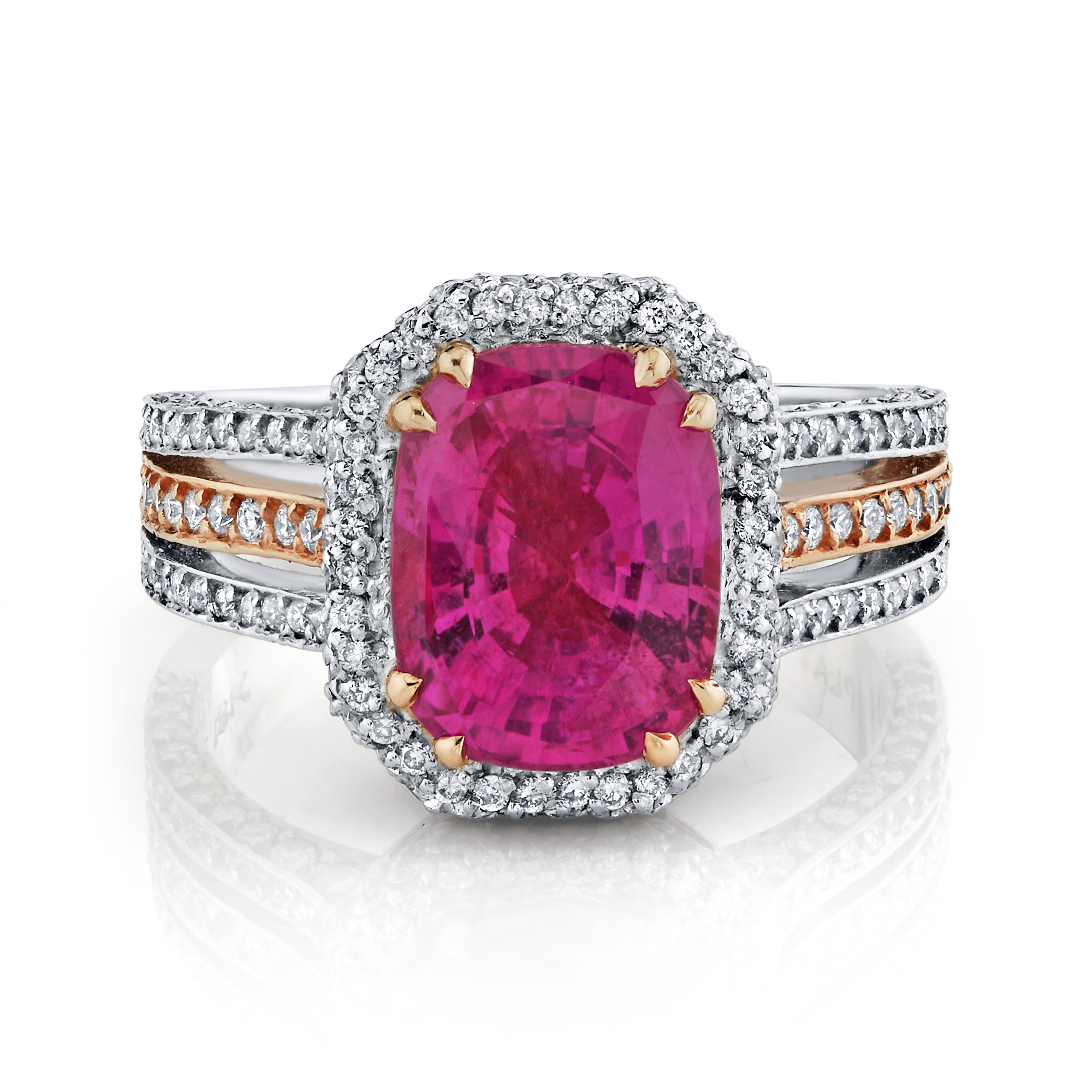 deBoulle Collection Pink Sapphire Ring
