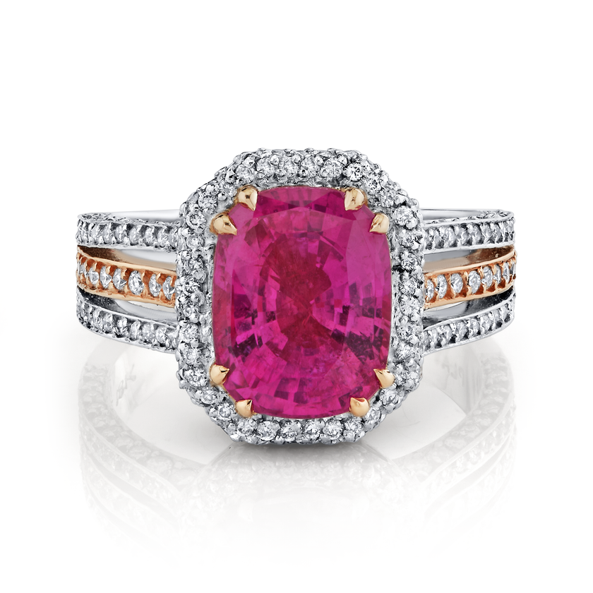deBoulle Collection Pink Sapphire Ring