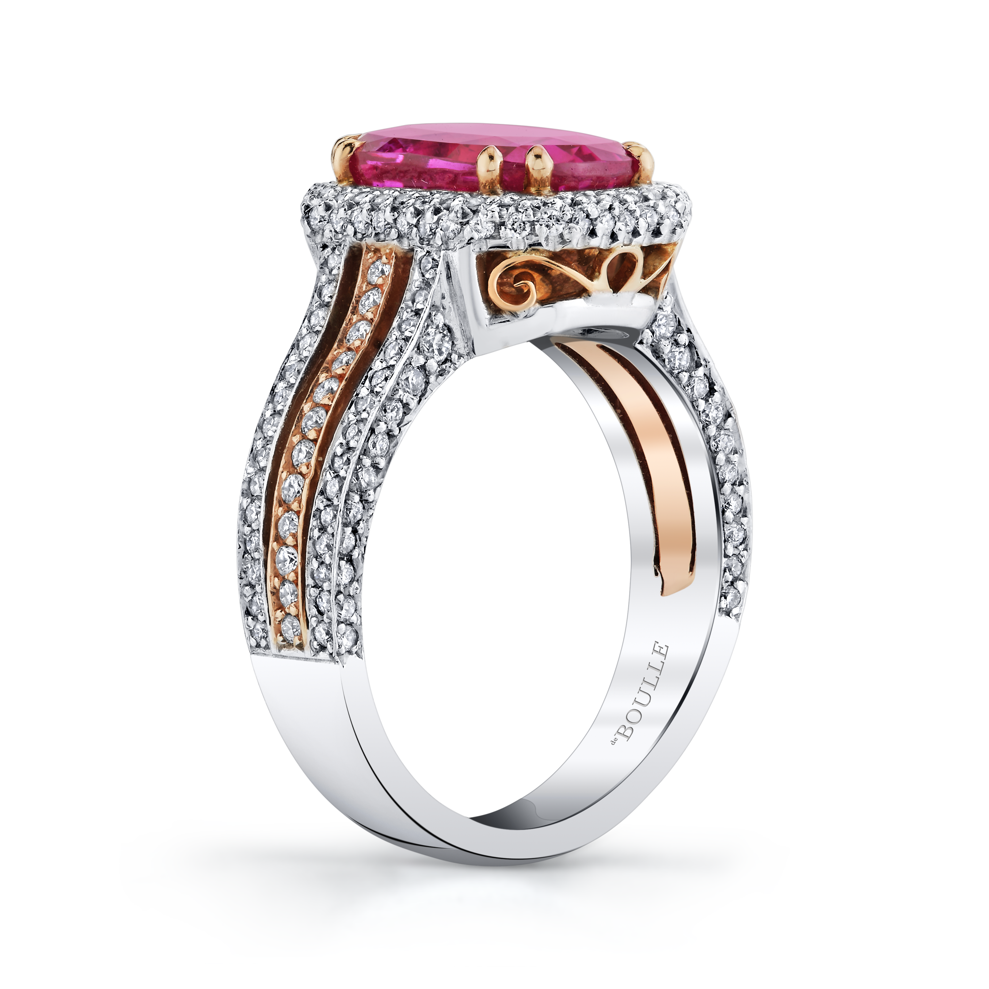 deBoulle Collection Pink Sapphire Ring