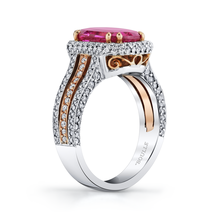 deBoulle Collection Pink Sapphire Ring