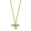 deBoulle Collection Petite He Loves Me Pendant in Yellow Gold