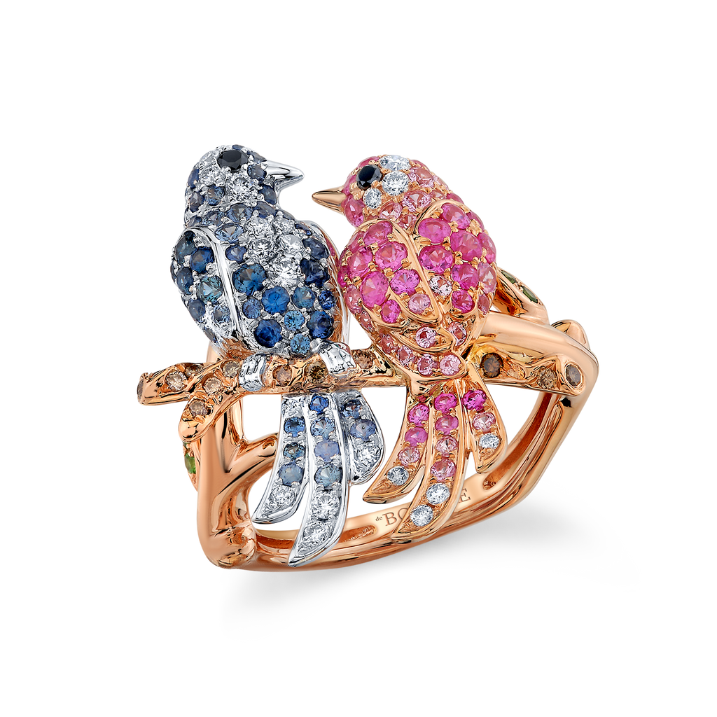 deBoulle Collection Love Birds Ring