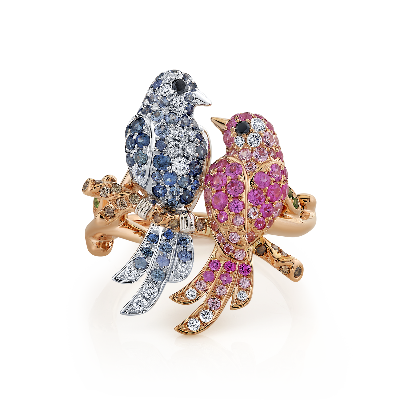 deBoulle Collection Love Birds Ring