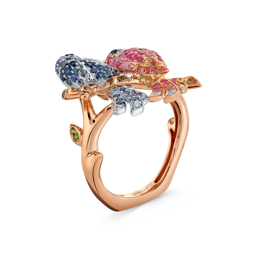 deBoulle Collection Love Birds Ring