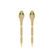 deBoulle Collection Serpent Earrings
