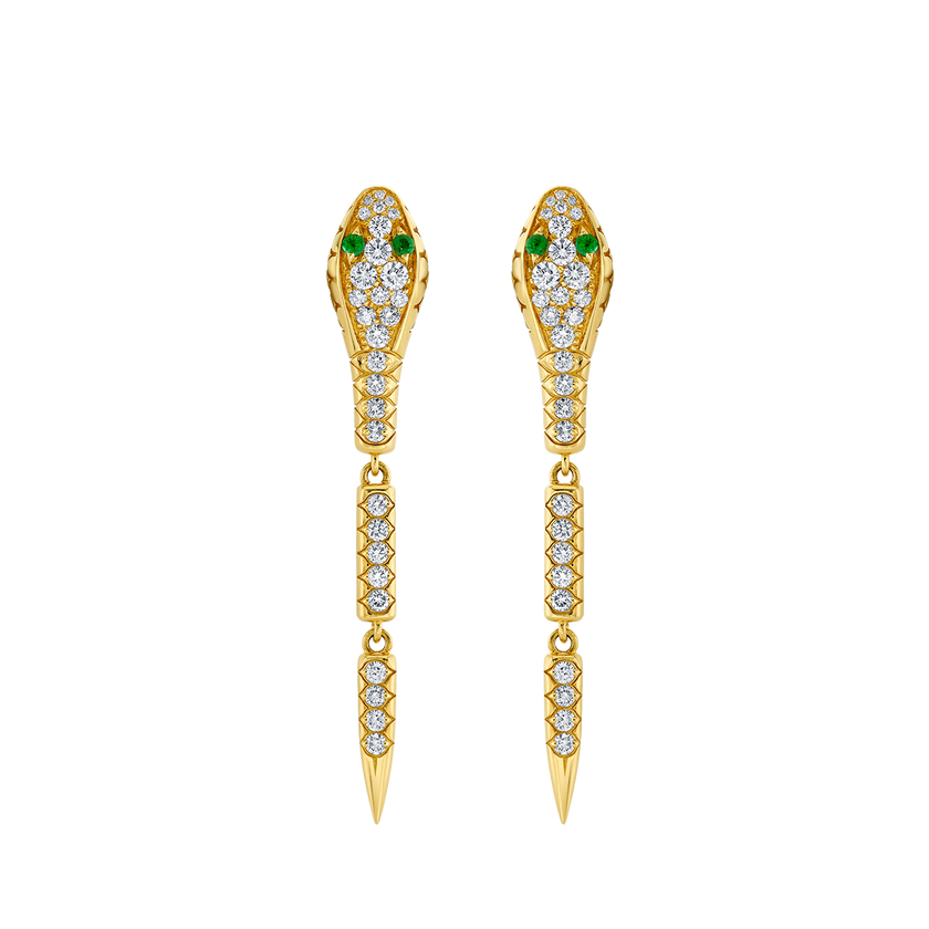 deBoulle Collection Serpent Earrings