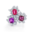 deBoulle High Jewelry Collection Sapphire Cluster Ring